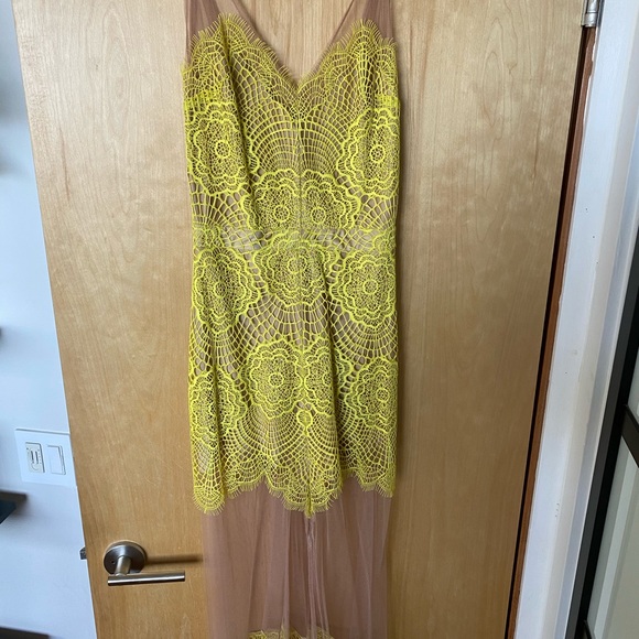 For Love For Lemons Illusion Maxi Dress - Picture 2 of 5